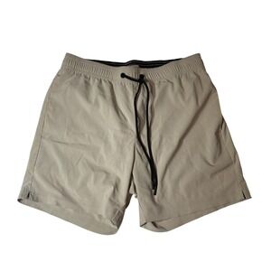 Onia Mesh Lined Swim‎ Trunks Suit Wear Butter Beige Surf Wear Men's Small
